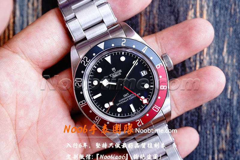 ZF帝舵蓝红圈GMT「V5版」ZF厂帝舵格林尼治不再一眼假  第3张