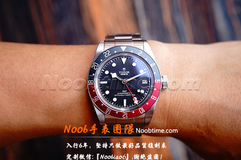 ZF帝舵蓝红圈GMT「V5版」ZF厂帝舵格林尼治不再一眼假  第16张