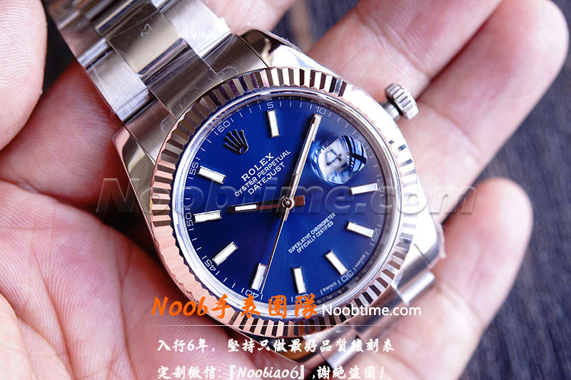 AR劳力士日志蓝面「V2版904钢」AR厂日志41mm质量怎么样？  第5张