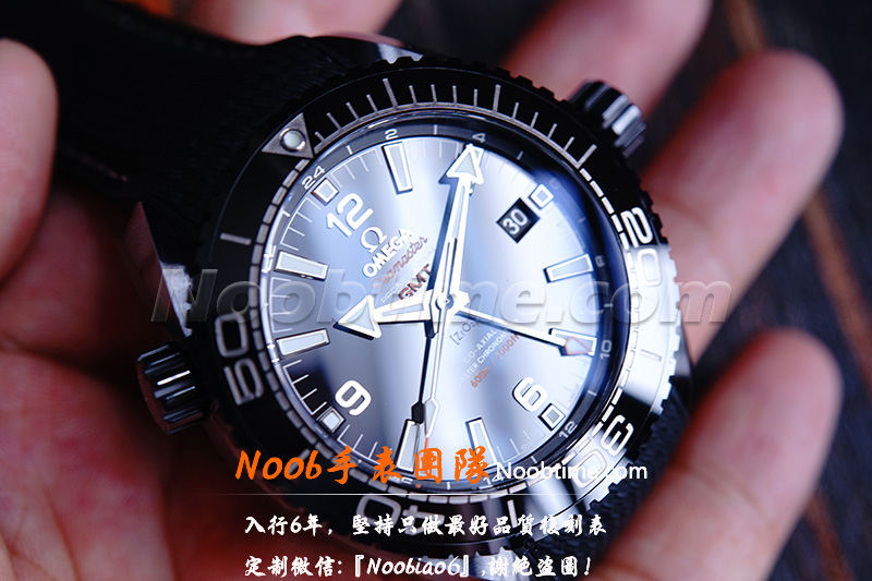 VS厂深海之黑「GMT+8906机芯」VS厂深海之黑真假对比不再一眼假  第5张