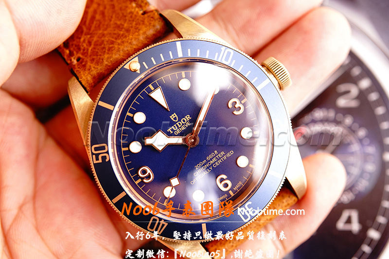  ZF帝舵V2版蓝铜花「铝青铜」ZF厂帝舵蓝铜花不再一眼假  第5张