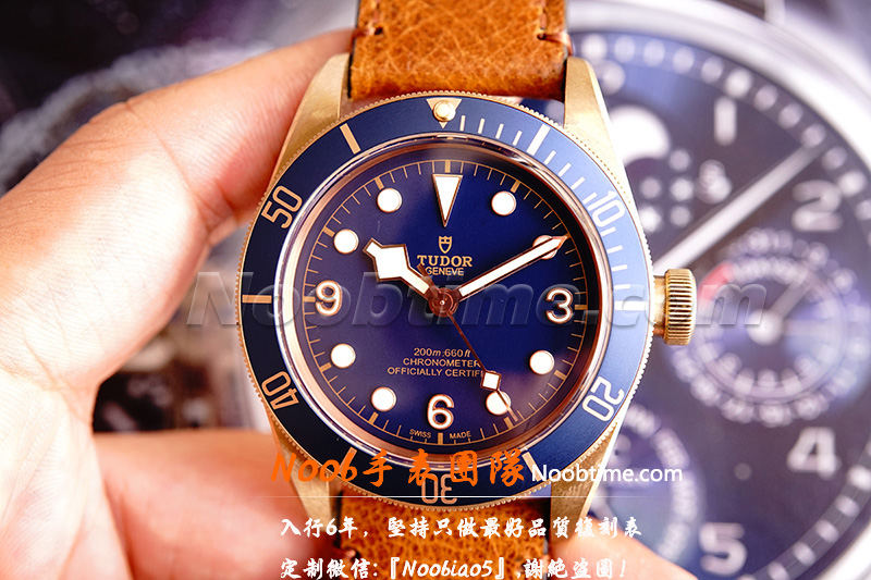  ZF帝舵V2版蓝铜花「铝青铜」ZF厂帝舵蓝铜花不再一眼假  第2张