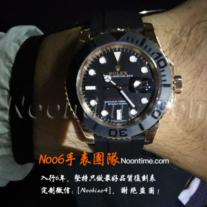 N厂金游艇正品对比-N厂劳力士金游艇真假对比  第2张