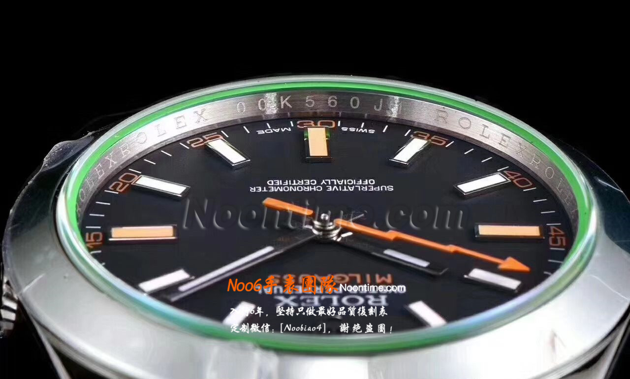 AR厂绿玻璃闪电正品对比-AR厂劳力士绿玻璃真假对比  第2张