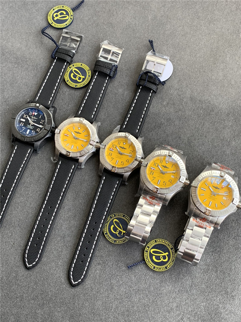 GF厂百年灵复仇者深潜海狼黄盘深度评测（GF厂百年灵海狼质量怎么样）  第7张
