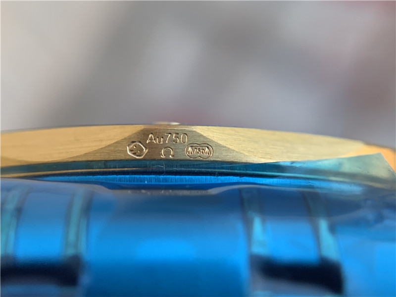 VS厂欧米茄海马间金蓝深度评测（VS厂海马300间黄金蓝质量怎么样）  第8张