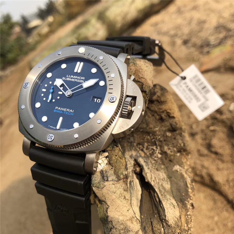 VS厂沛纳海pam692钛金属实拍评测（VS厂沛纳海692细节怎么样）  第1张