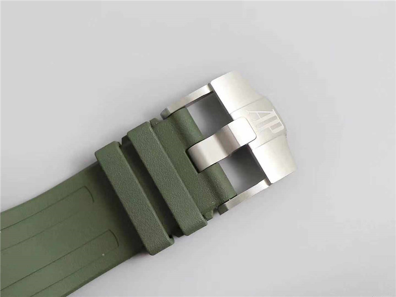 JF厂爱彼15710军绿色全买细节评测（JF厂爱彼15710军绿一眼假吗）  第5张