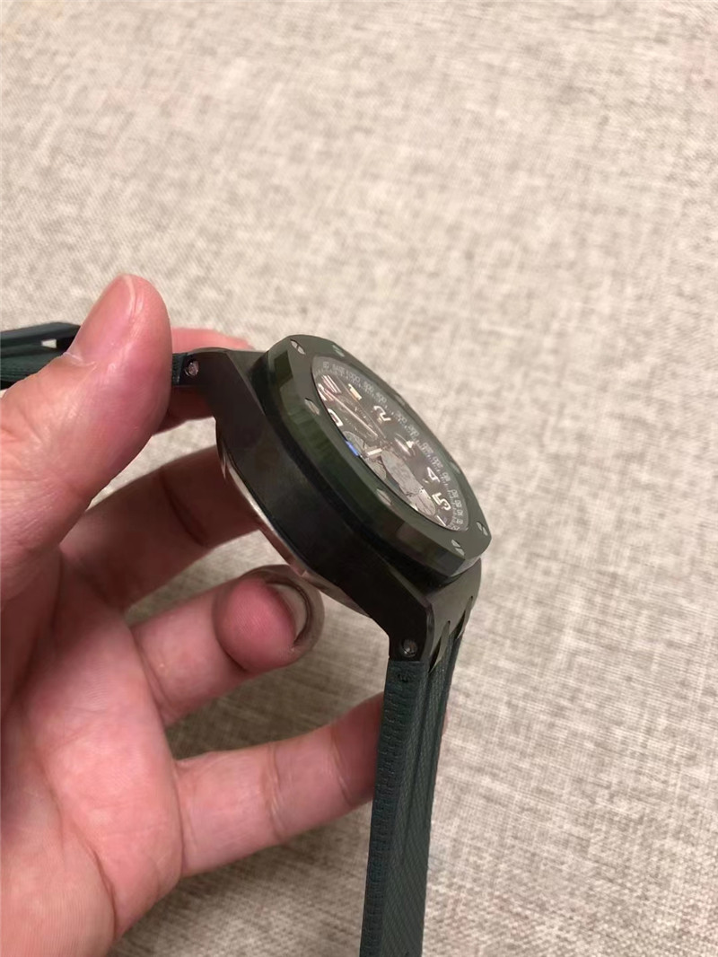 RS厂爱彼26405彩色陶瓷计时表全面评测（RS爱彼26405彩色陶瓷有破绽吗）  第8张